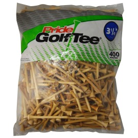 Pride (Pg3440053) Golf Deluxe Tee (3-1/4 Inch, Natural) - 400 Count