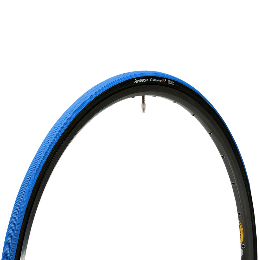 Panaracer F723-Cats-L2 Clincher Tire, 27.6 X 9.1 Inches (700 X 23 Cm), Category S2, Blue/Black Side (For Road Bike, Cross Bike, Commuting To Work, Street Ride, Touring, Long Rides)