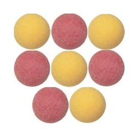 Tornado Official Foosballs Tournament Balls Commercial Quality - Play Like The Pros (4 Balls, Pink and Yellow)