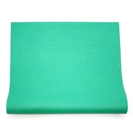 Yogi Mat by Wai Lana (Color: Jade) - 1/8 inch Thick, Non-slip, Stylish, Latex-Free, Lightweight, Optimum Comfort