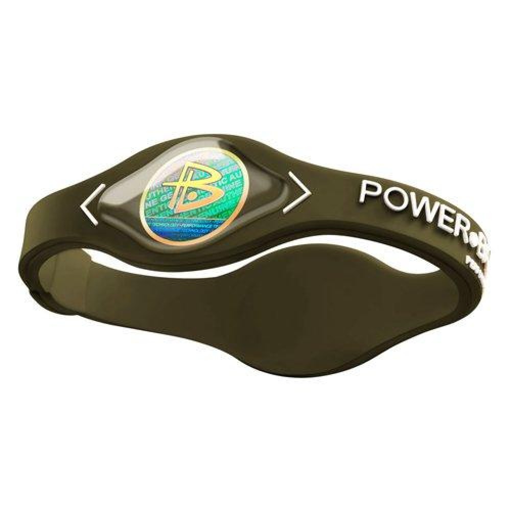 Power Balance-The Original Performance Wristband (Brown/White, Large)
