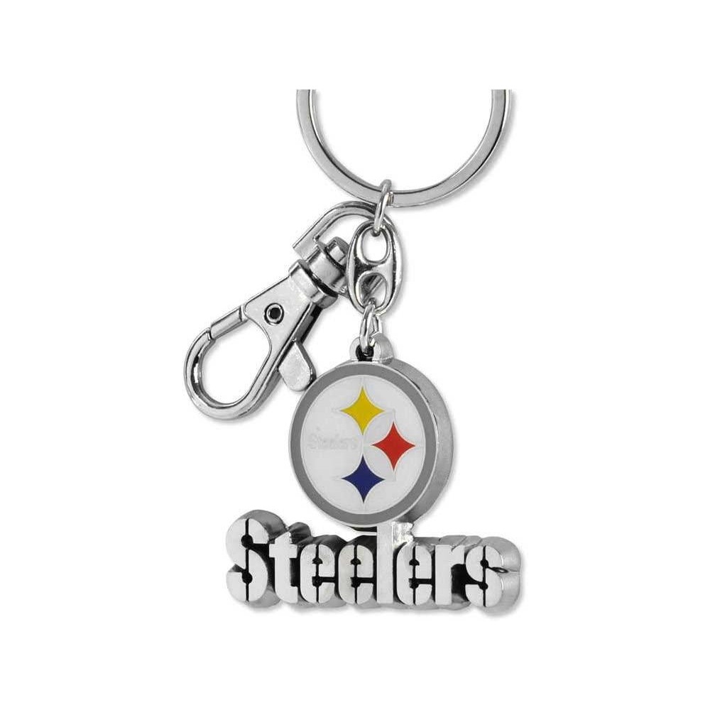 Aminco Nfl Pittsburgh Steelers Heavyweight Keychain