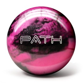 Pyramid Path Bowling Ball (Pink/Black, 12LB)