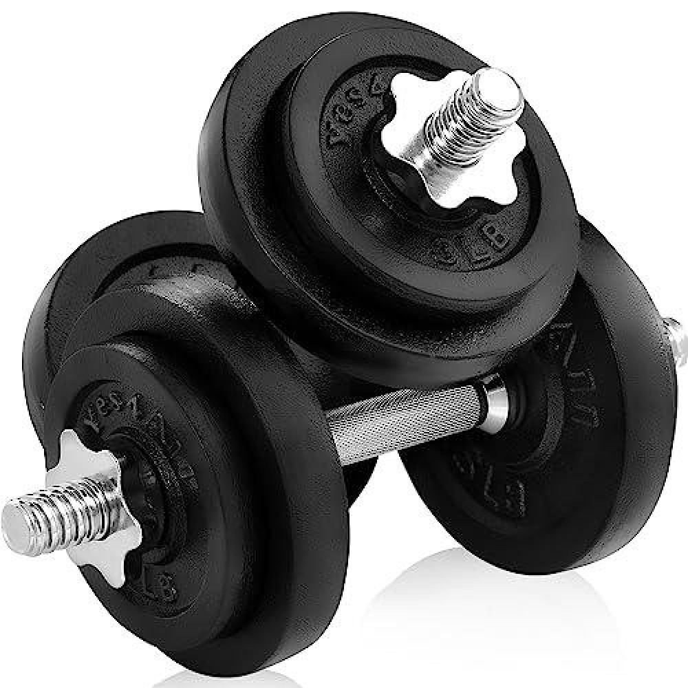 Yes4All Dumbbell Adjustable - 50Lbs