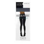 Berkshire Womens Lux Opaque Control Top Tights 4741- Reinforced Toe, Dark Grey, Tall