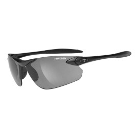 Tifosi womens Matte Black Frame/Smoke Lens Sunglasses, Black, One Size US