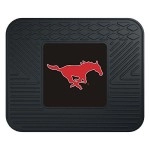 Fanmats 13012 Southern Methodist University Mustangs Rear Second Row Vinyl Heavy Duty Utility Mat