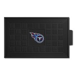 FANMATS 11459 Tennessee Titans Heavy Duty Vinyl Medallion Outdoor Door Mat - 19.5in. x 31in.