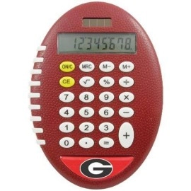 Ncaa Georgia Bulldogs Calculator Pro-Grip Style Team Color One Size