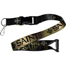 Nfl New Orleans Saints Reversible Lanyard