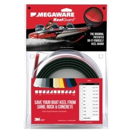 Megaware Keelguard Boat Keel And Hull Protector 8-Feet (For Boats Up To 22Ft) Hunter Green