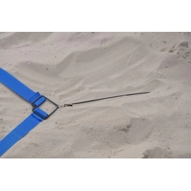 Tandem Sport Volleyball Court Line Sand Anchors , Black