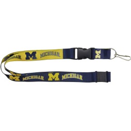 NCAA Michigan Wolverines Reversible Lanyard