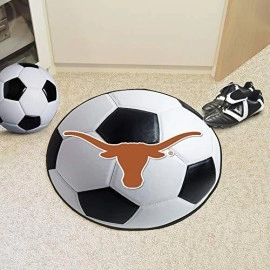 Fanmats 3172 University Of Texas Longhorns Nylon Soccer Ball Rug