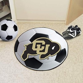 Fanmats 4091 University Of Colorado Buffaloes Nylon Soccer Ball Rug