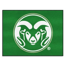 Fanmats 4983 Colorado State Rams All-Star Rug - 34 In. X 42.5 In. Sports Fan Area Rug Home Decor Rug And Tailgating Mat