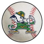 Fanmats 6035 Ncaa Notre Dame Fighting Irish Nylon Face Baseball Rug