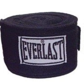 Everlast Worldwide 108-Inch Hand Wrap (Black)