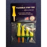 Royaltees R4 Variety Pack, Flexible Golf Tees (Yellow)