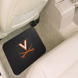 University Of Virginia Back Seat Car Mat - 14In. X 17In.