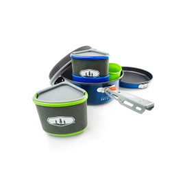 GSI Outdoors, Bugaboo Backpacker, Nesting Cook Set, Superior Backcountry Cookware Since 1985