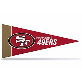 NFL San Francisco 49ers 8-Piece 4-Inch by 9-Inch Classic Mini Pennant D