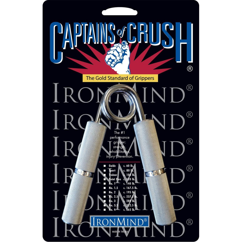 Ironmind Captains Of Crush Hand Gripper Point Five - (120 Lb.)