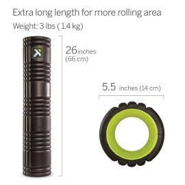 TriggerPoint GRID Patented Multi-Density Foam Massage Roller for Exercise, Deep Tissue and Muscle Recovery - Relieves Muscle Pain & Tightness, Improves Mobility & Circulation (26