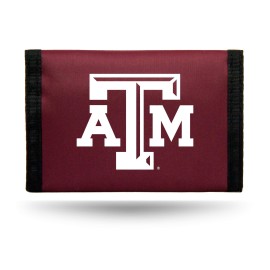 NCAA Rico Industries Texas A&M Aggies Nylon Tri-Fold Wallet Nylon Tri-Fold Wallet