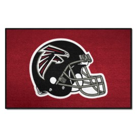 FANMATS 5668 Atlanta Falcons Starter Mat Accent Rug - 19in. x 30in. | Sports Fan Home Decor Rug and Tailgating Mat - Red, Falcons Helmet Logo