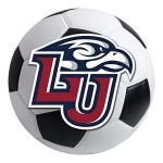 Fanmats 2740 Liberty University Flames Nylon Soccer Ball Rug