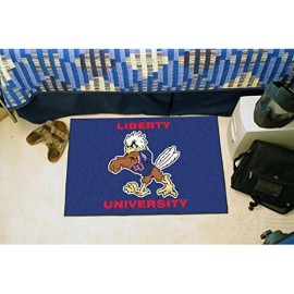 Liberty University Sparky Rug - 19In. X 30In.