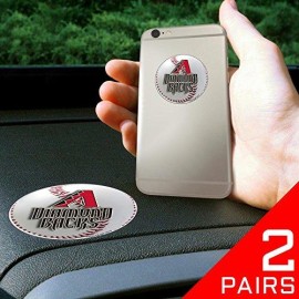 Get A Grip 13105 Mlb Arizona Diamondbacks Polymer Anti-Slip Phone Grip - 2 Pair