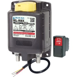 Blue Sea Systems 7713 ML-RBS Remote Battery Switch with Manual Control Auto-Release - 12V