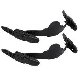 Scuba Choice Diving Universal Fin Strap with Quick Release Buckles - Pair , Black