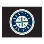 Fanmats 6414 Seattle Mariners All-Star Rug - 34 In. X 42.5 In. Sports Fan Area Rug Home Decor Rug And Tailgating Mat