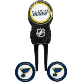 Team Golf Nhl Chicago Blackhawks Divot Tool With 3 Golf Ball Markers Pack, Markers Are Removable Magnetic Double-Sided Enamel, Multi Team Color, One Size (13545)