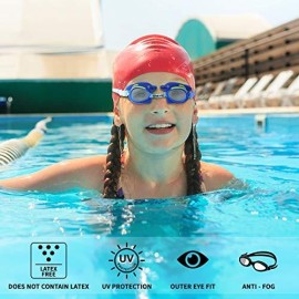 Water Gear Childrens Animal Googles - Fun Designs For Kids - Promotes Water Confidence - Comfortable And Great Fit