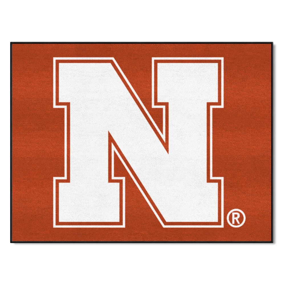 Fanmats 2874 Nebraska Cornhuskers All-Star Rug - 34 In X 425 In Sports Fan Area Rug, Home Decor Rug And Tailgating Mat