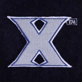 Team Golf Ncaa Xavier Musketeers Embroidered Golf Towel, Checkered Scrubber Design, Embroidered Logo