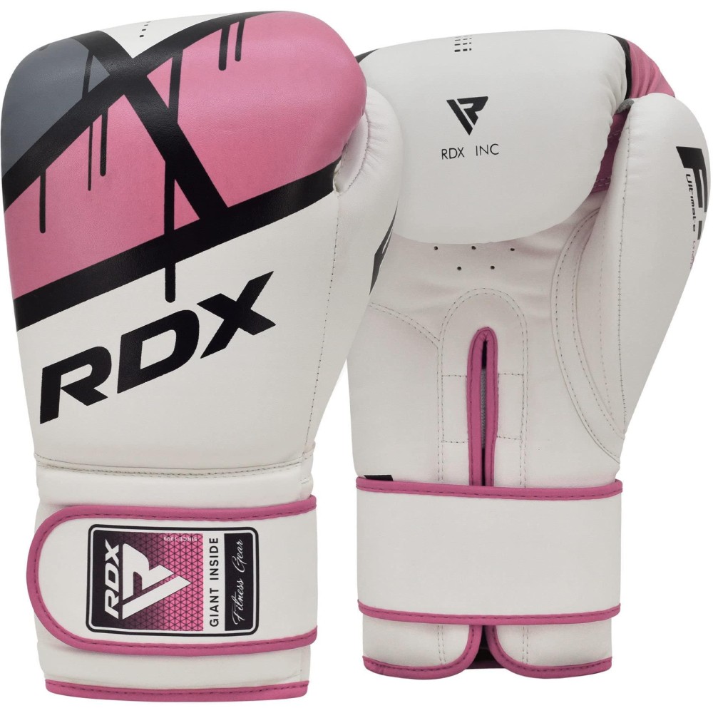 Authentic Rdx Ladies Pink Pro Gel Boxing Gloves Bag Mma Womens Gym Pads 8Oz,10Oz,12Oz