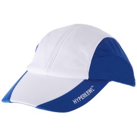 HyperKewl 6593-BLU/WHT Evaporative Cooling Sport Cap with Hook and Loop Closure, Blue/White