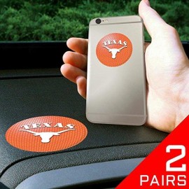 Get A Grip 13045 University Of Texas Longhorns Polymer Anti-Slip Phone Grip - 2 Pair