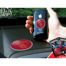 Get A Grip 13049 University Of Southern California Trojans Polymer Anti-Slip Phone Grip - 2 Pair