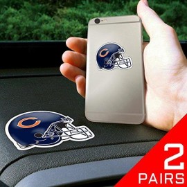 Get A Grip 13132 Nfl Chicago Bears Polymer Anti-Slip Phone Grip - 2 Pair