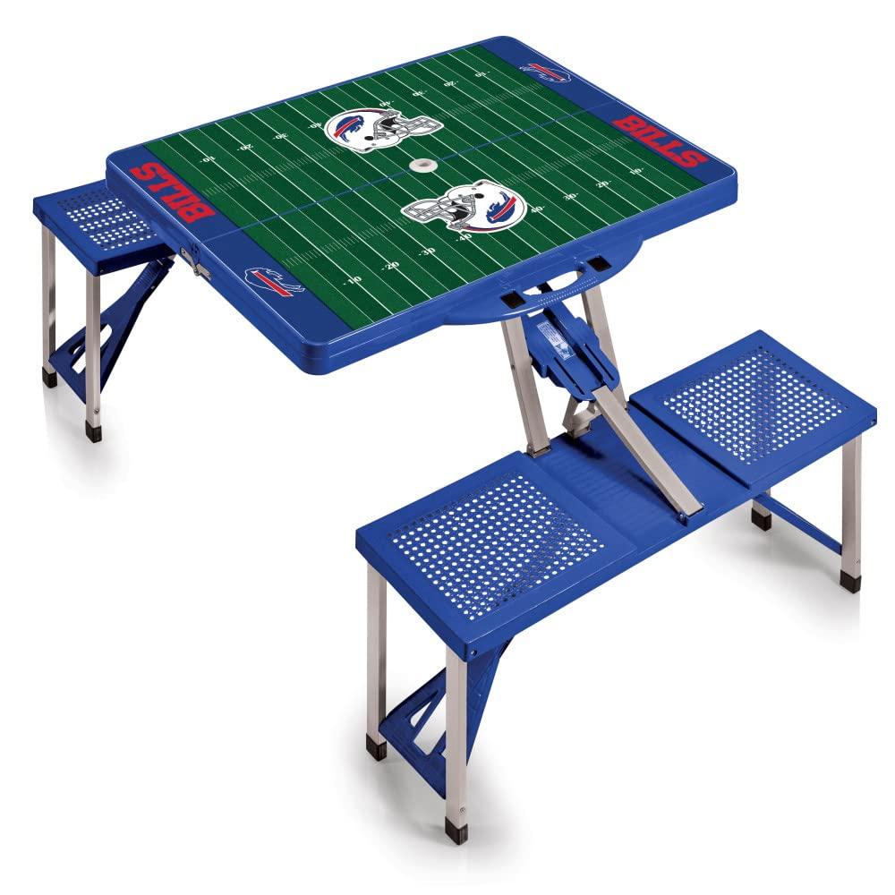 NFL Buffalo Bills Sport Digital Print Picnic Table, One Size, Blue