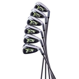 Pinemeadow Mens Pgx Golf Set-Driver, 3 Wood, Hybrid, 5-Pw Irons (Right Handed, Regular Flex)