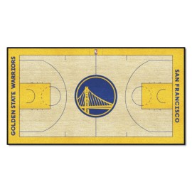 Fanmats 9487 NBA Golden State Warriors Nylon Court Runner