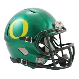 Riddell men,unisex-adult,women NCAA Oregon Ducks Speed Mini Helmet Multi, 7.5" x 6.5"