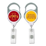 Ncaa Iowa State Cyclones Badge Holderpremium Retractable Badge Holder Team Colors One Size